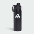 Garrafa adidas Performance Metálica Tampa Rosca 600 ML PRETO