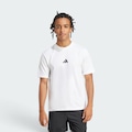 Camiseta adidas Essentials Small Logo Malha Algodão Masculina BRANCO