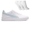 Opção de cor 1 de Tênis Feminino Puma Court Lally + 3 Pares de Meias
