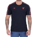 Camisa do Athletico Paranaense Concentração 2024/25 Umbro Masculina PRETO