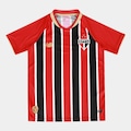 Camisa do São Paulo II 2025/26 s/nº New Balance Infantil VERMELHO