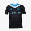 Camisa do Grêmio III 2024/25 s/n° Torcedor Umbro Masculina PRETO