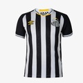 Camisa do Santos II 2025/26 Neymar N° 10 Jogador Umbro Masculina BRANCO/PRETO