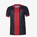 Camisa do Sport III 2023/24 s/n° Torcedor Umbro Masculina PRETO/VERMELHO