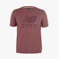 Camiseta do São Paulo 2025/26 Concentração New Balance Masculina VINHO