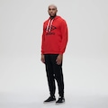 Blusão com Capuz Umbro Essential Masculino VERMELHO