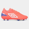 Opção de cor LARANJA/BRANCO de Chuteira de Campo Adulto Umbro Adamant Premier