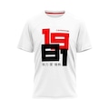 Camiseta do Flamengo Braziline Tokyo Masculina BRANCO