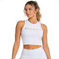 Opção de cor BRANCO de Cropped Mormaii Vitória Marchezini Beach Tennis Feminino
