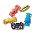 Jibbitz Crocs Carros de Corrida G Force Pack com 5 Peças - Unissex BRANCO