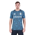 Camisa do Grêmio Aquecimento 2024/25 Umbro Masculina AZUL