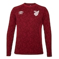 Blusão do Athletico Paranaense Treino 2024 Umbro Masculino VERMELHO