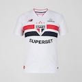 Camisa do São Paulo I 2026/27 Jogador New Balance Masculina BRANCO/VERMELHO