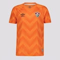 Camisa de Goleiro do Fluminense 2024/25 Umbro Infantil LARANJA