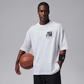 Camiseta Nike Tatum Jordan Sport Statement Graphic Masculina BRANCO
