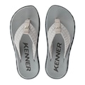 Opção de cor CINZA de Chinelo Kenner Mega Puffer Masculino