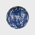 Mini Bola de Futebol de Campo Avaí Allpha AZUL
