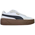 Tênis Feminino Puma Club II Era Plataforma BRANCO/PRETO