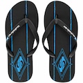 Chinelo Quiksilver Molokai Swell Squad Masculino PRETO