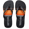 Chinelo Rip Curl Daybreaker Black Orange Masculino PRETO