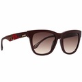 Óculos Evoke EVK 31 BRC01 Wine Gold/ Lente Brown Gradient - Adulto MARROM