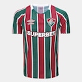 Camisa do Fluminense I 2024/25 Torcida Umbro Masculina VERDE/VINHO