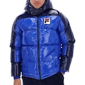 Jaqueta Puffer Fila Lionel Retro Oversized Masculina AZUL/AZUL ESC