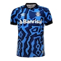Camisa do Grêmio III 2021/22 Atleta s/nº Umbro Masculina PRETO/AZUL ESC