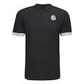 Camisa Polo do Santos Viagem 2026/27 Umbro Masculina PRETO