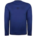 Camisa Manga Longa Umbro Diamond Touch Masculina AZUL ESCURO