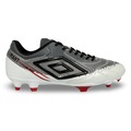 Chuteira Campo Adulto Umbro Adam Master Class Premier Shark Unissex CINZA/PRETO/VERMELHO