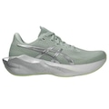 Tênis Feminino Asics Novablast 6 Platinum PRATA/VERDE CLA
