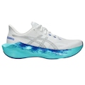 Tênis Feminino Asics Novablast 6 Sydney Marathon BRANCO/AZUL
