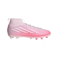 Chuteira Campo Infantil adidas F50 Sparkfusion League BRANCO/ROSA