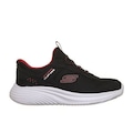 Tênis Infantil Skechers Bounder Pro PRETO/VERMELHO