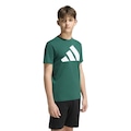 Camiseta adidas Essentials Big Logo Infantil VERDE