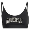 Top Cropped adidas Seasonals Collegiate Infantil PRETO