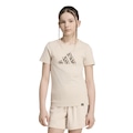 Opção de cor 1 de Camiseta adidas Logo Leopardo Infantil