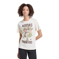 Camiseta adidas x Farm Rio Feminina OFF WHITE