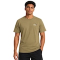 Camiseta Puma Ess 2 Color Small No.1 Logo Masculina BEGE