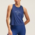 Camiseta Regata Colcci Feminina Com Detalhes Feminina AZUL ESCURO