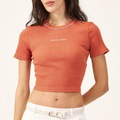 Blusa Colcci Canelada Belweder Feminina LARANJA