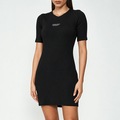 Vestido Colcci Canelado Manhattan Feminino PRETO