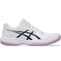 Tênis Feminino ASICS Court Slide 4 Clay/OC Saibro BRANCO/ROSA
