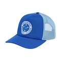 Boné Unissex do Cruzeiro adidas Trucker Aba Curva AZUL