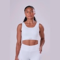 Top Reto Com Bojo Authen Grit Bossa Feminino BRANCO