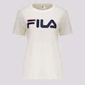 Camiseta Fila Letter Premium II Feminina OFF WHITE