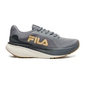 Tênis Masculino Fila Agile Corrida Conforto CINZA ESC/OURO
