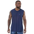 Camiseta Regata Masculina Dry Elite Esportiva Ventilada AZUL ESCURO