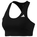 Top Feminino adidas Suporte Medio PRETO
